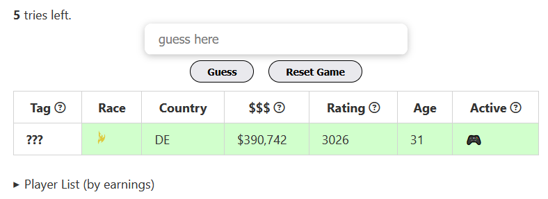 image showing initial game state