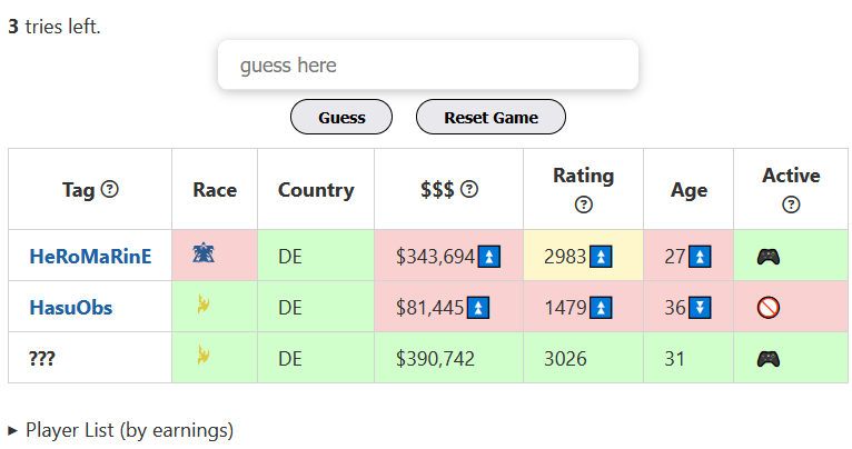 image showing initial game state