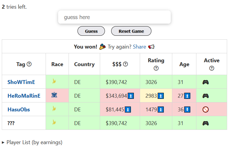 image showing initial game state